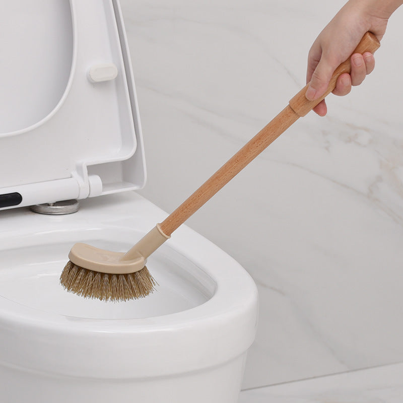 Wooden Household Handle Toilet Brush Cleaning Tools