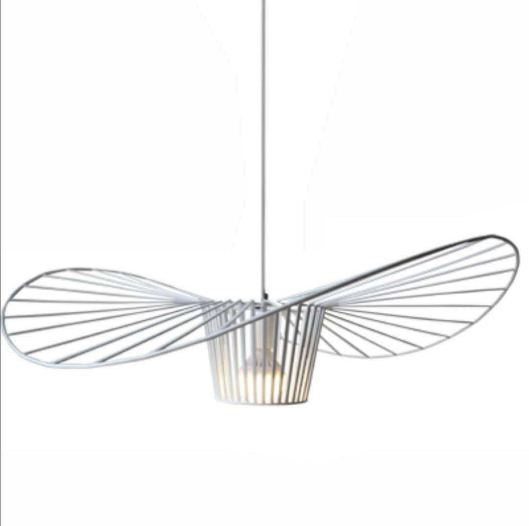 Straw Hat Chandelier Nordic Simple Creative