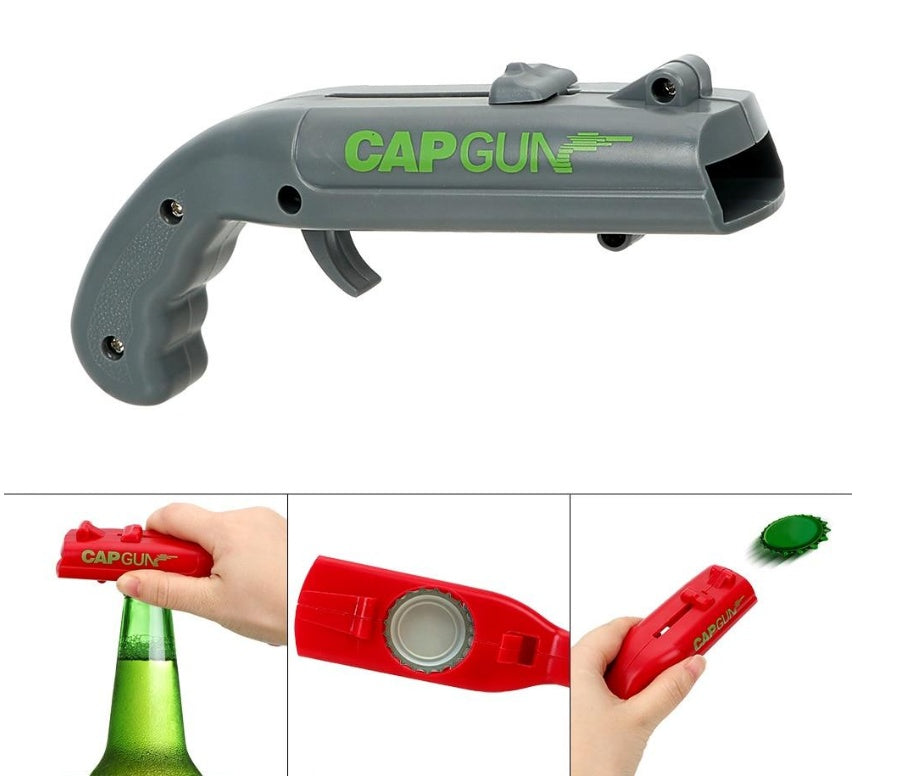 Can Openers Spring Catapult Launcher Gun Shape Bar