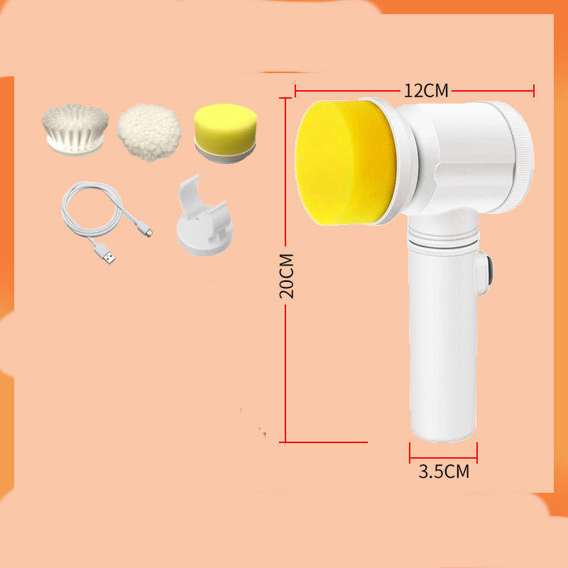 Kitchen Supplies Multifunctional Brush Electric Scrubber