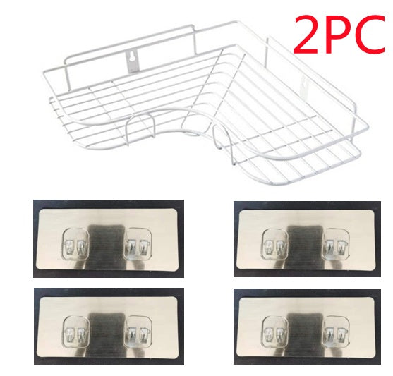 Punch-free Wall Bathroom Storage Rack Kitchen Corner