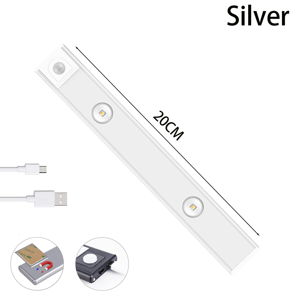 USB LED Night Light Motion Sensor Wireless Thin LED Wine Cooler Light