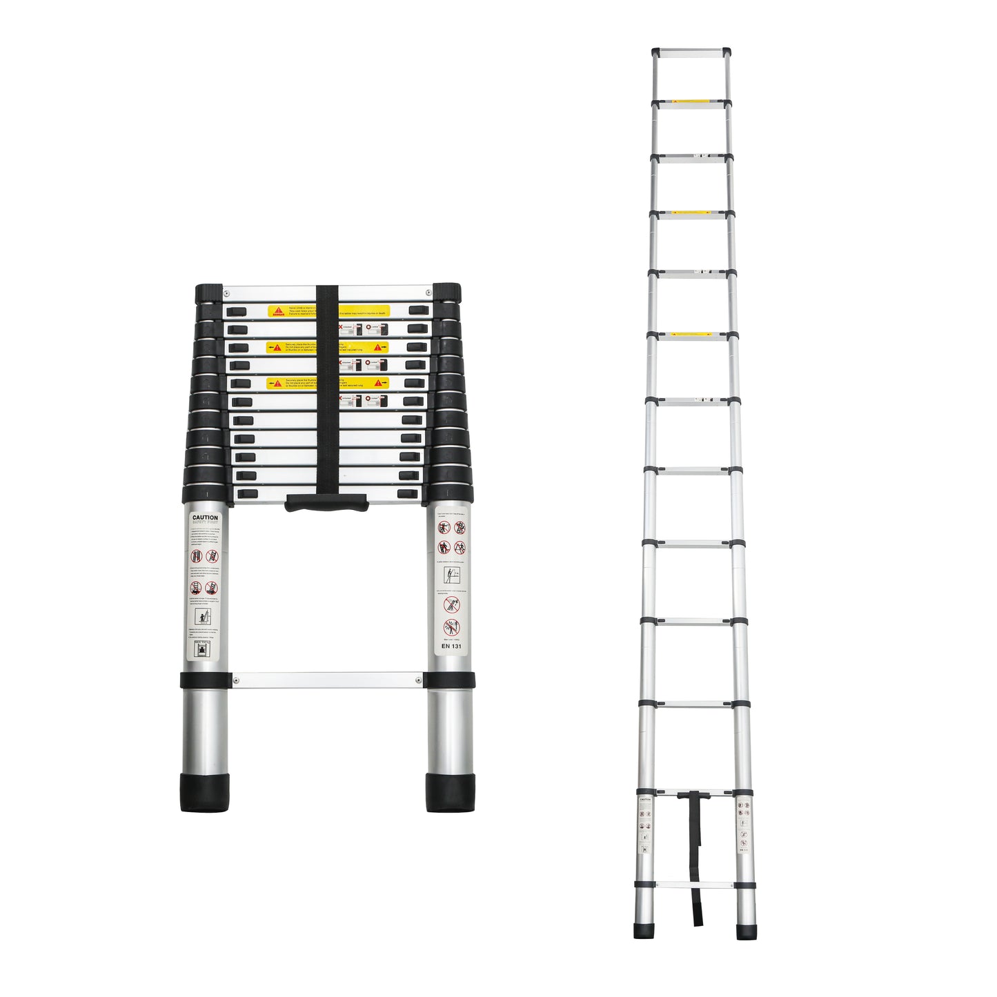 Aluminum Telescoping Ladder For Outdoor Work