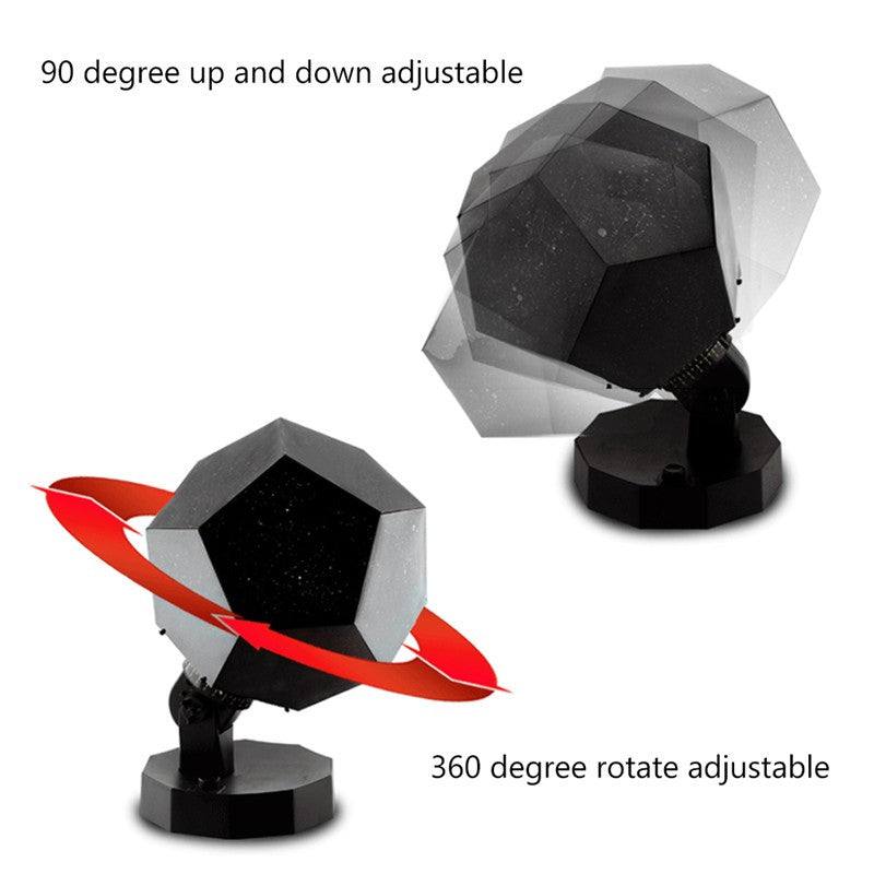 LED Starry Sky Projector Night Lights 3D Projection Night Lamp
