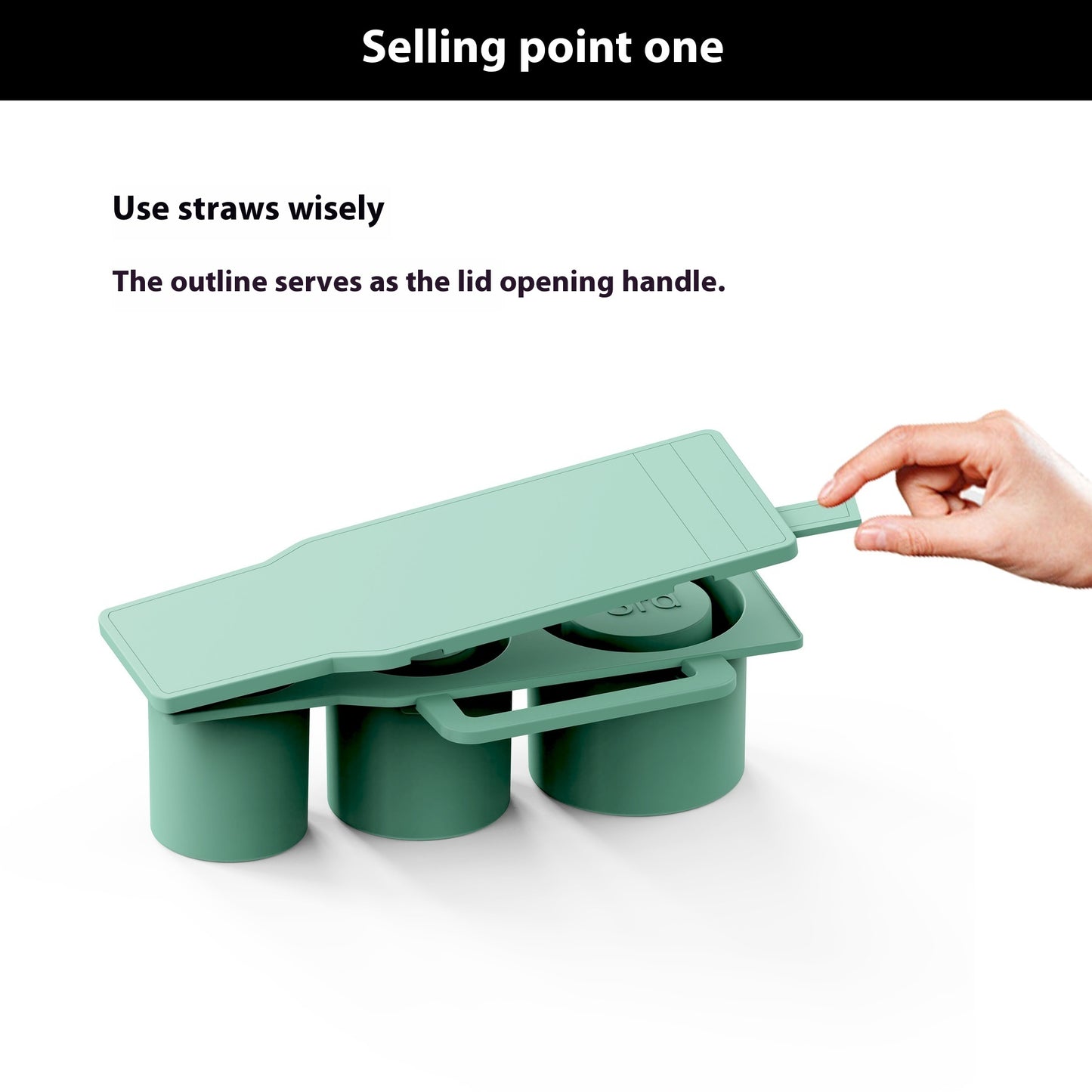 Silicone Ice Tray Ice Cube Mold Large Capacity Easily Removable