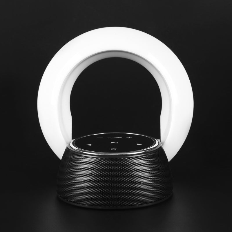 Creative Bluetooth Subwoofer Stereo Speaker LED Desk Lamp Stepless