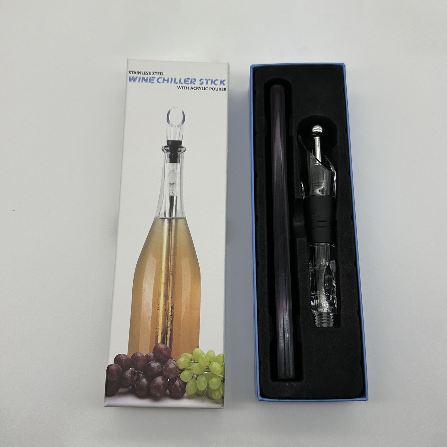 Wine Bottle Cooler Stick Stainless Steel Wine Chilling Rod