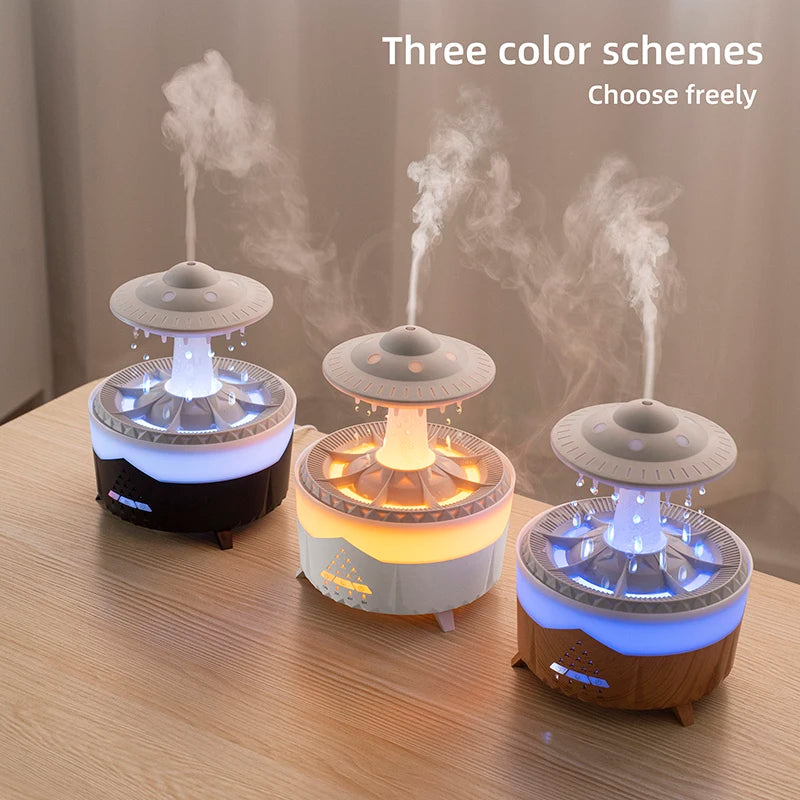 New UFO Raindrop Humidifier Water Drop Air Humidifier