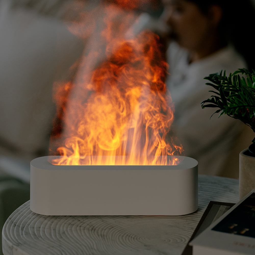 Innovative Simulated Ice Fire Cold Flame Essential Oil Diffuser