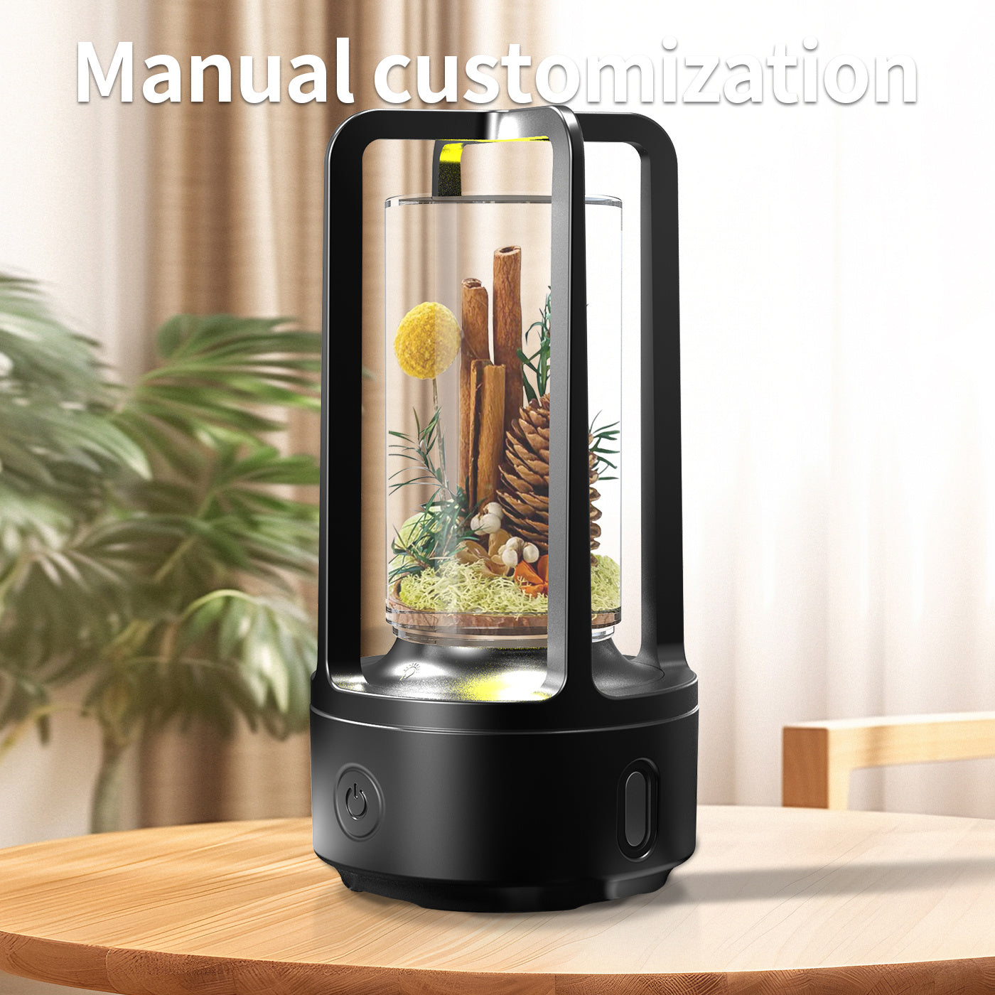2 In 1 DIY Audio Crystal Light And Bluetooth-compatible Night Light