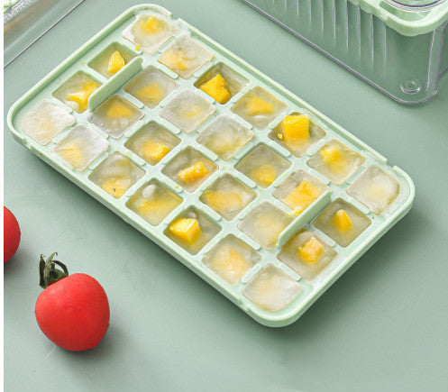 Kitchen Ice Cube Tray Press Type Ice Ball Maker Fast Press