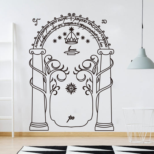 Living room wall stickers