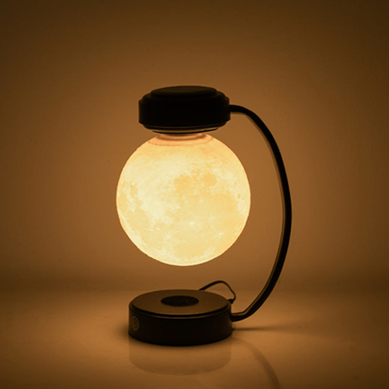 3D LED Moon Night Light Wireless Magnetic Levitating Ball Lamp