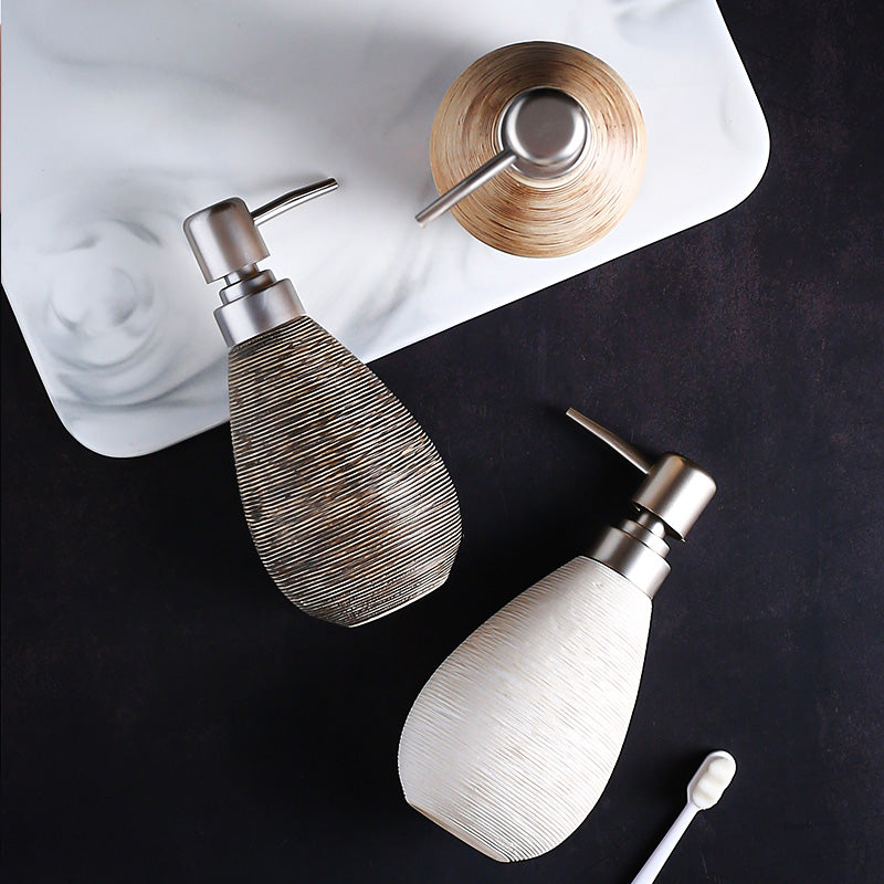 Bathroom Shower Gel Bottle Bottling Lotion Bathroom Ceramic