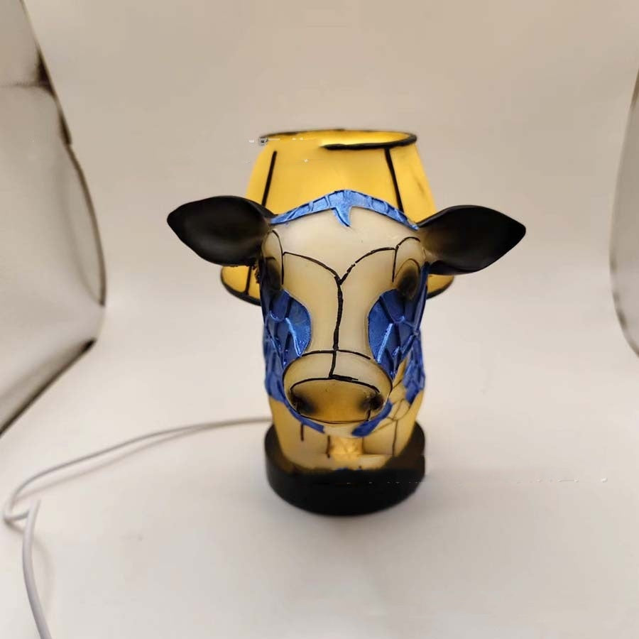 Beautiful Cow Table Lamp Bedside Table Lamp