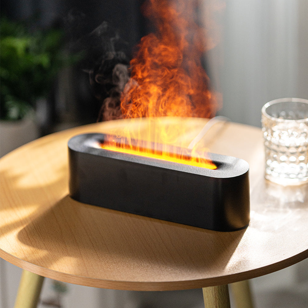 Innovative Simulated Ice Fire Cold Flame Essential Oil Diffuser