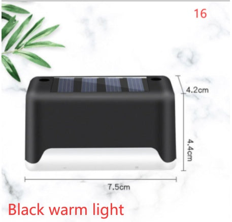New Upgrade Waterproof LED Solar Fence Lamp Solar
