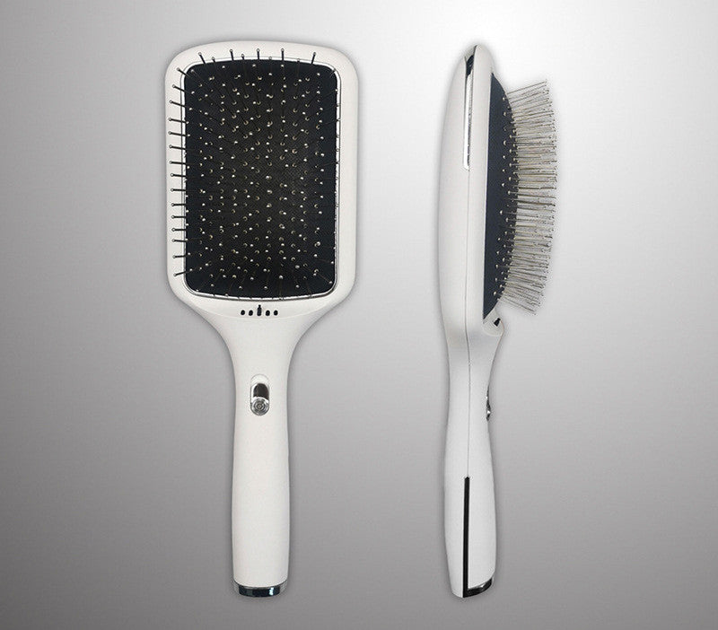 Wireless Charging Straight Hair Comb Negative Ion Blowing