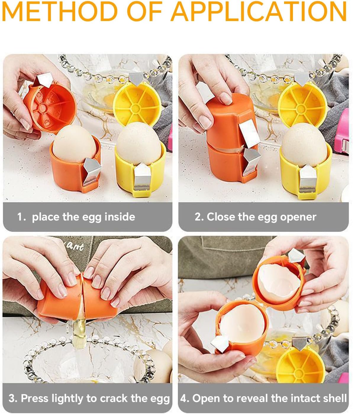 Egg Shell Opener For Hard Boiled Eggs Egg Peeler Topper