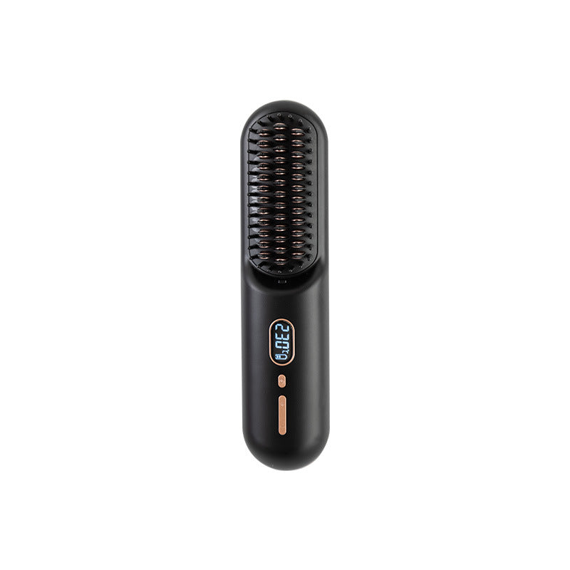 Straight Comb Anion Hair Straightener Dual-use Electric Hair Curler