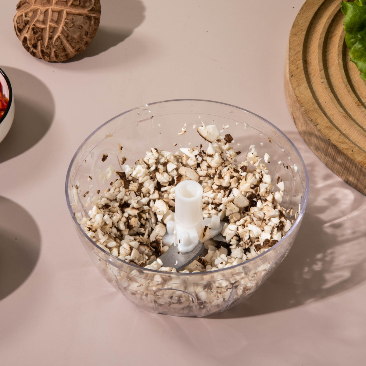 Simple Rotating Garlic Slicer