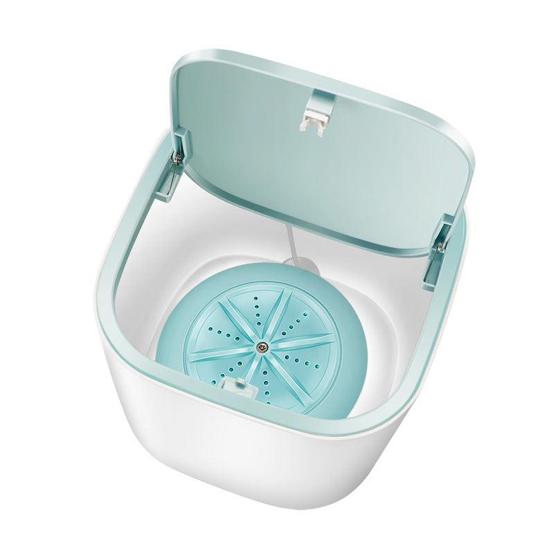 Household Small Laundry Bucket Mini Turbo Table Washing Machine