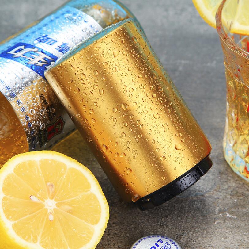 Portable Magnetic Automatic Beer Bottle Opener Bar Accessories