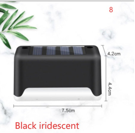 New Upgrade Waterproof LED Solar Fence Lamp Solar