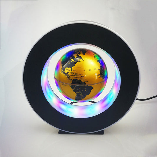 Magnetic Levitation Globe Rotating Luminous European-style Decoration