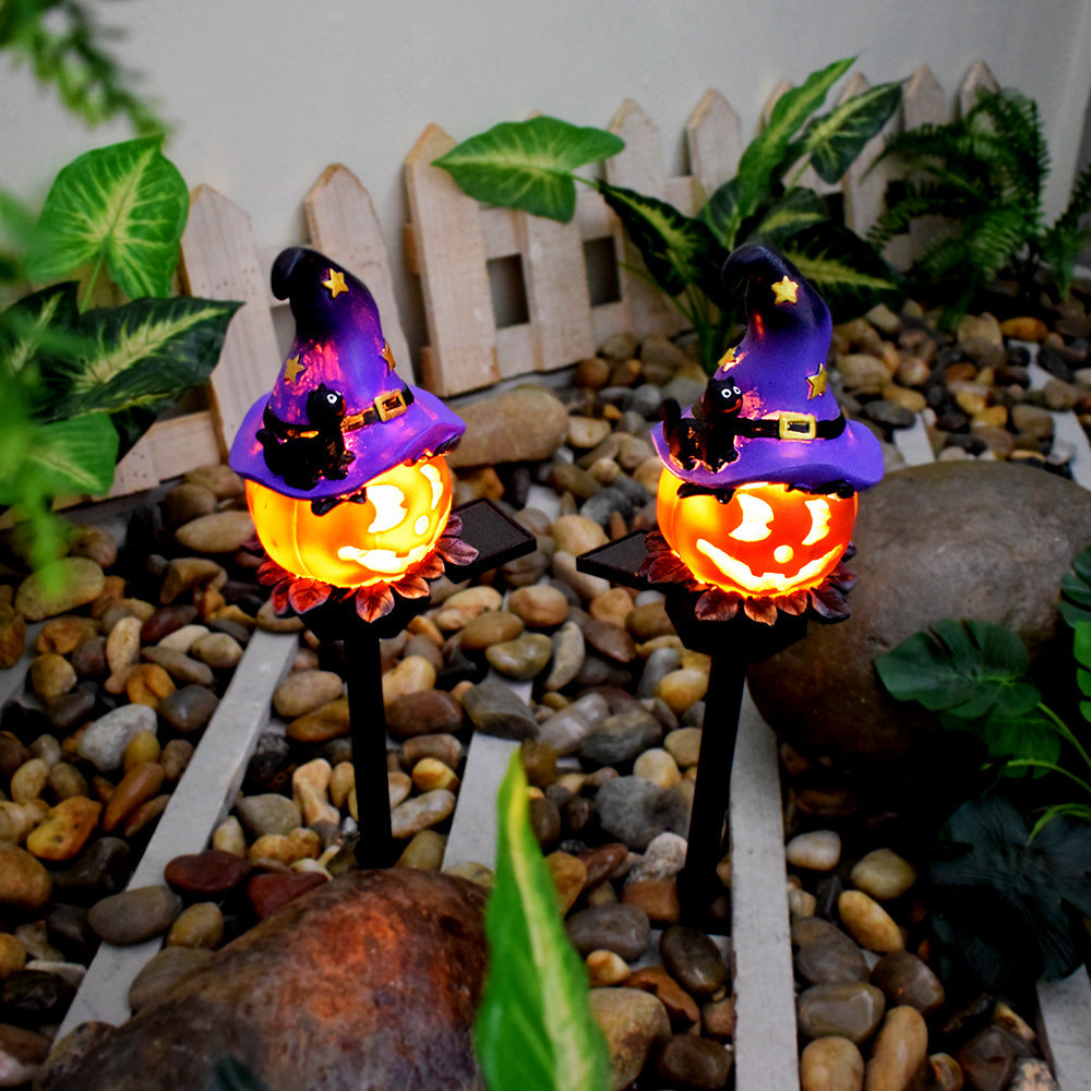 Creative Solar Outdoor Garden Halloween Pumpkin Lantern