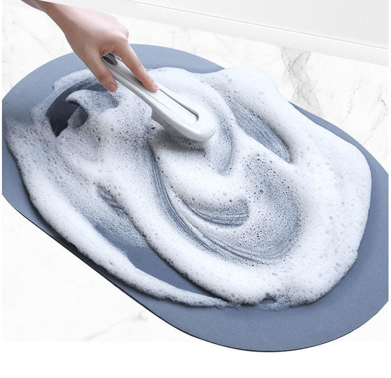 Diatom Mud Cushion Bathroom Water Absorption And Quick-drying