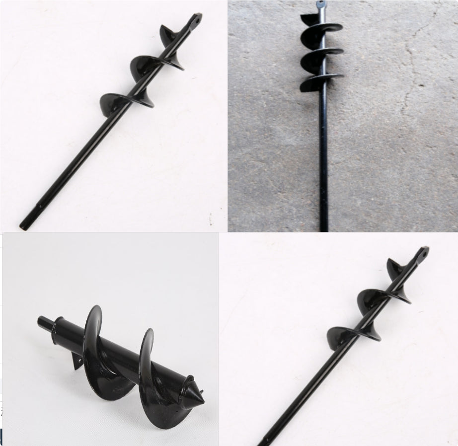 Charging Garden Screw Twist Pit Drill Bit