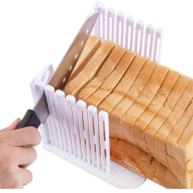 Rectangle Bread Slicer Cutter Mold Toast Loaf Cutting