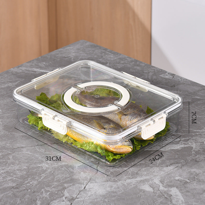 Kitchen Gadget Compartments Divided Serving Tray