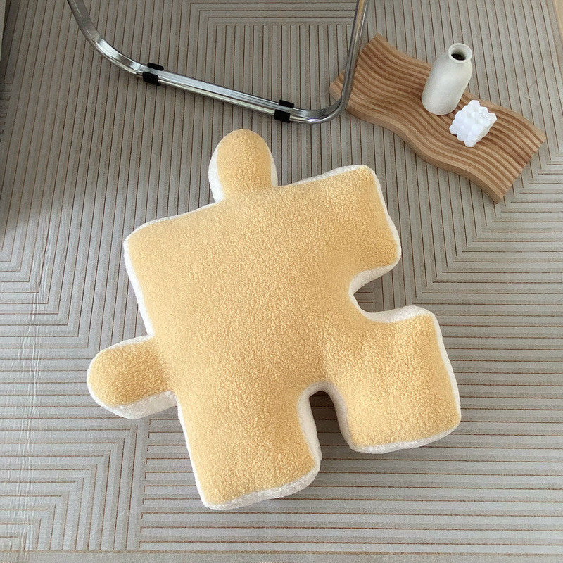 Fashion Stuffed Creative Puzzle Shaped Pillow