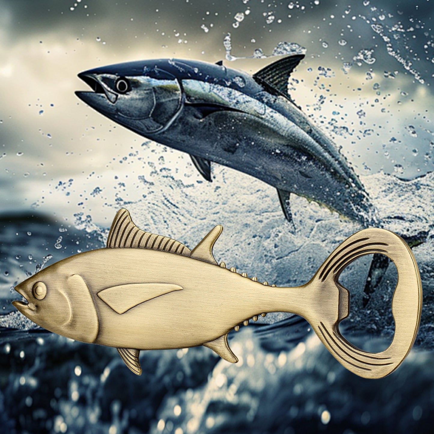 Tuna Bottle Opener Is A Small Tool Suitable For Gatherings