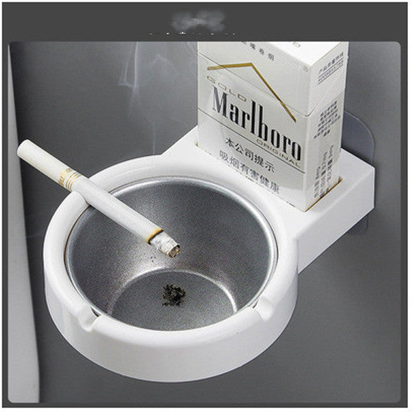 Bathroom Wall-Mounted Ashtray Creative Personality Living Room