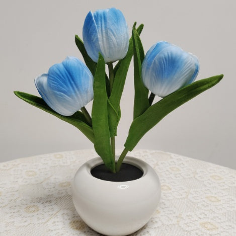 LED Tulip Night Light Simulation Flower Table Lamp LED Lights
