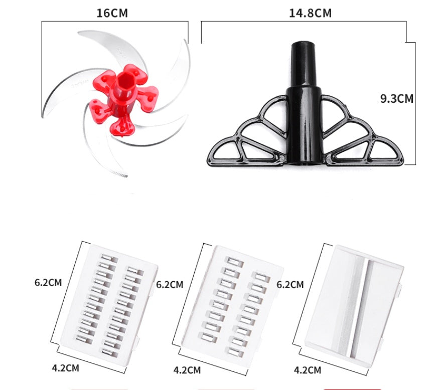 Multi-function Shredder Shredder Manual Meat Grinder