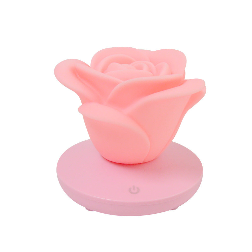 4 Colors Romantic Rose-shape Three Lighting Level Dimming Light