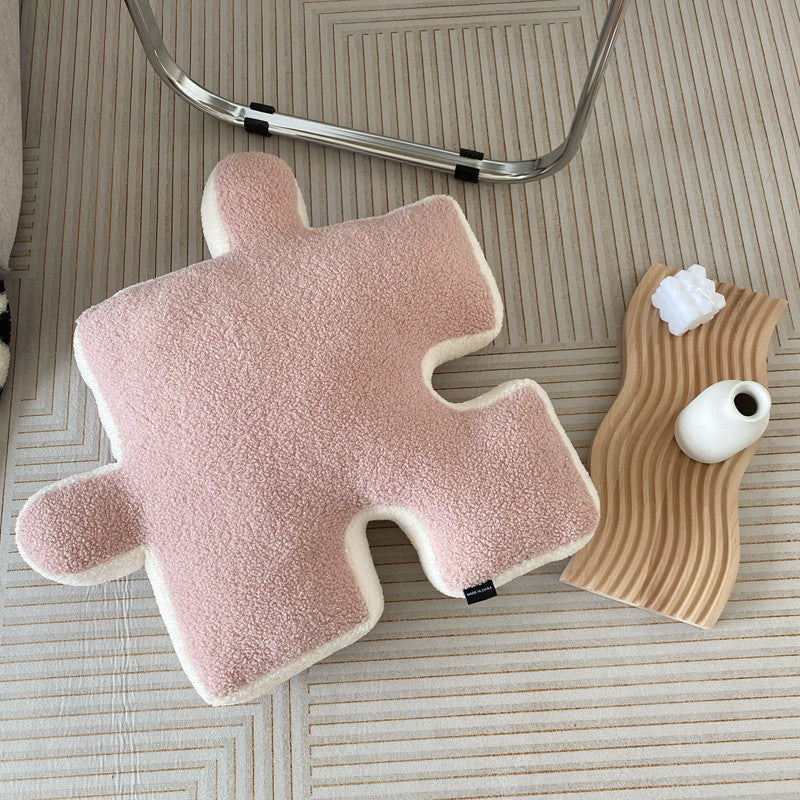 Fashion Stuffed Creative Puzzle Shaped Pillow