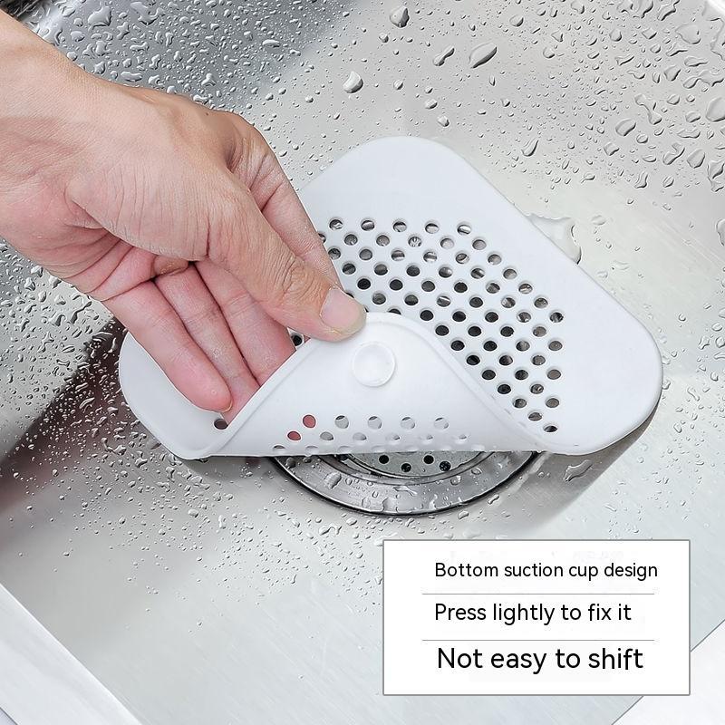 Sink Filter Screen With Suction Cup Anti-blocking