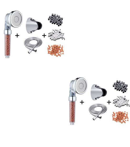 Pressurized Negative Ion Three-speed Shower Head