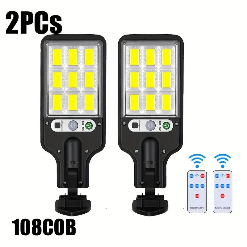 Solar Powered Motion Sensor Outdoor Garden Light