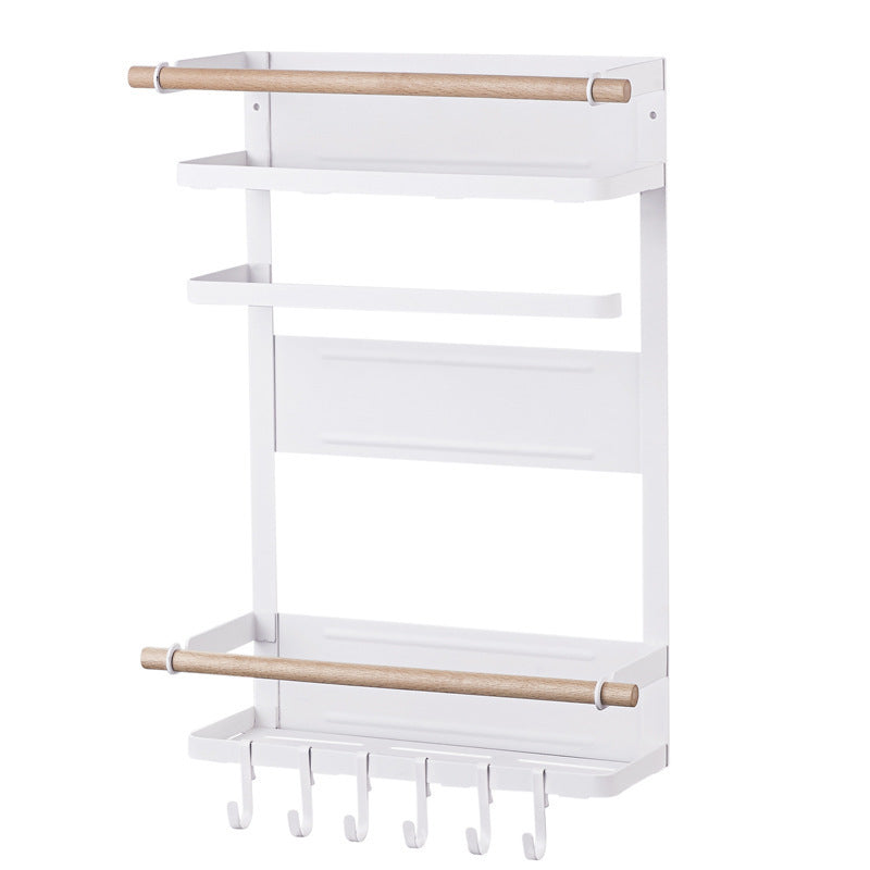 Multifunctional Hanger For Kitchen  Sidewall Shelf