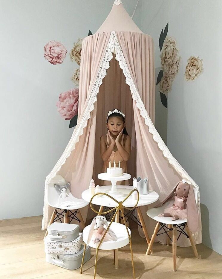 Children's Room Chiffon Lace Bed Net Mosquito Net