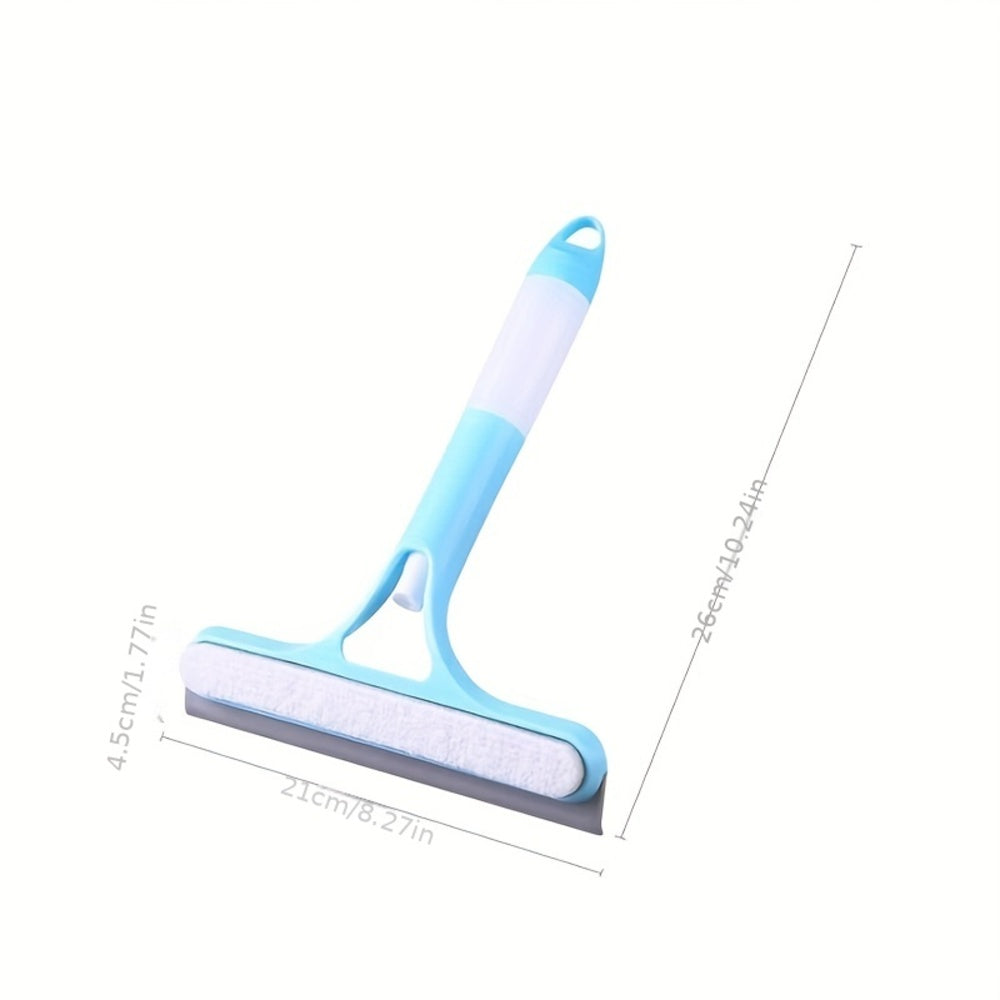 Multi-function Glass Wiper Home Window Cleaning Brush Sprayer