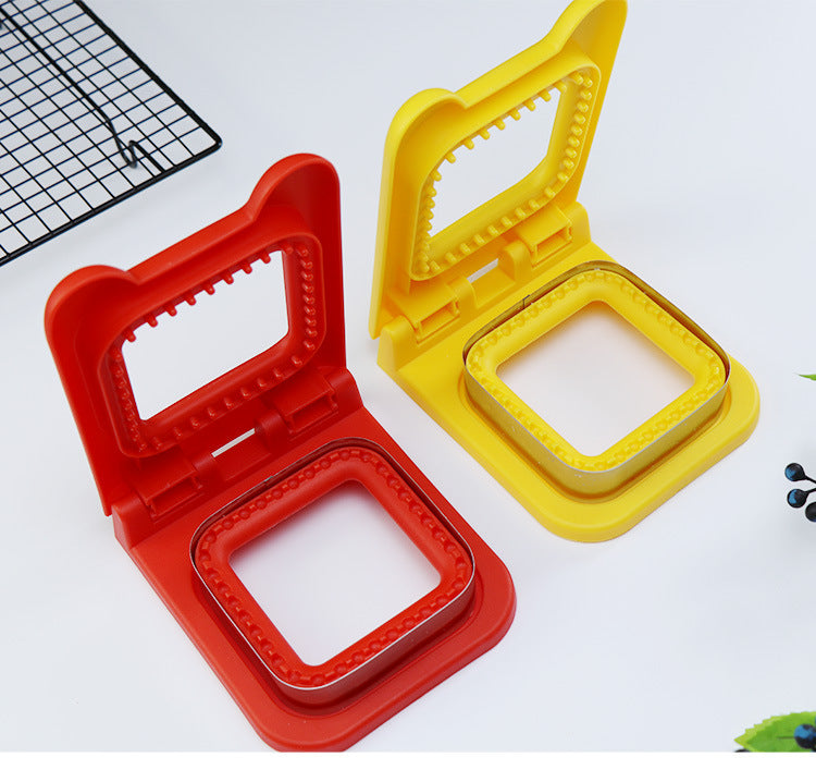Creative Breakfast Making Sandwich Cutter Hemming Square