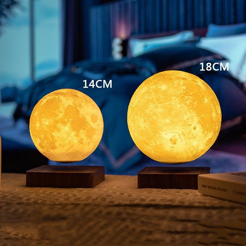 Magnetic Levitation 3D Printing Lunar Lamp Decoration