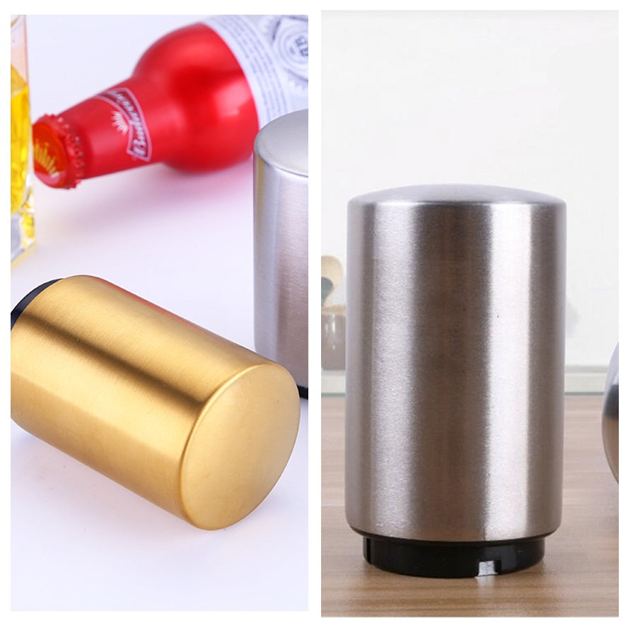 Portable Magnetic Automatic Beer Bottle Opener Bar Accessories